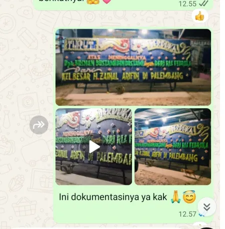 Pengiriman Papan Bunga Duka De Park Bsd
