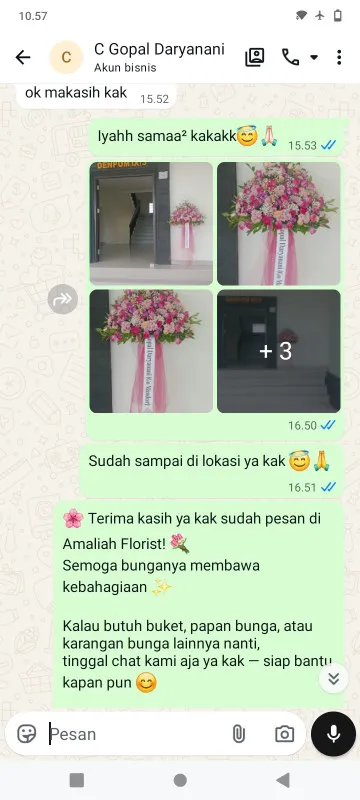 Pengiriman Karangan Bunga De Park Bsd