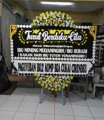 Papan Bunga di De Park Bsd
